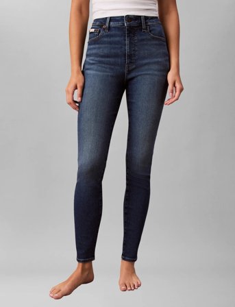Calvin Klein Jeans High Rise Skinny Midtown Blue - Blue - RG/27