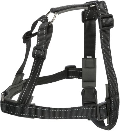 Trixie Lead'n'walk Soft Treningssele S-M 45-70 cm/25 mm Svart