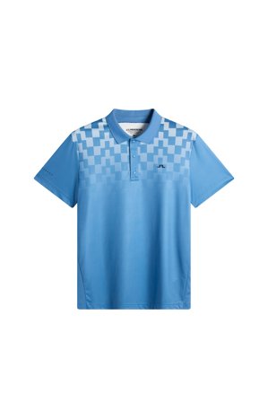 J.Lindeberg - Finn Print Polo - Golf - Blue - Men - L