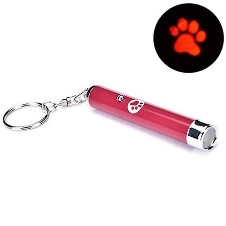 Laserleketøy for kjæledyr, morsom kattepenn med laser, LED-kattepinne