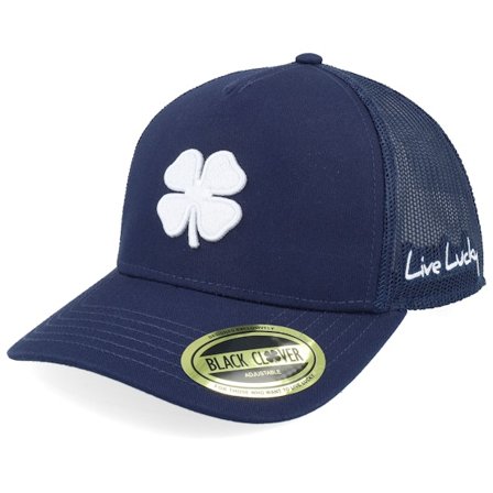 Black Clover - Ble trucker Czapka Z Daszkiem - Hardy 1 Navy A-Frame Trucker @ Hatstore