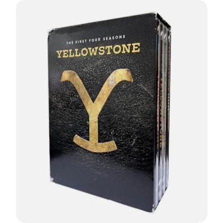 YELLOWSTONE Kausi 1-4 englanninkielinen versio (DVD) Täydellinen 17-levyn uusi