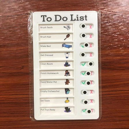 Opgavetavle Memo Boards 20*12cm, Daglig Opgaveplanlægger Tavle Skydende Opgavetavle Tjekliste Påmindelse To Do Liste Plastik Hvidtavle