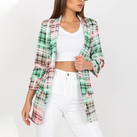 Dam Långärmad Business Jackor Gradient Cardigan Jacka