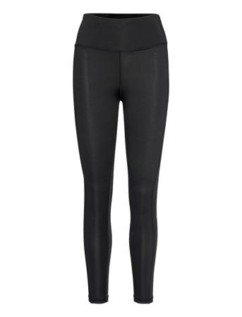 Logo Stripe Tights Black Röhnisch