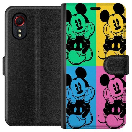 Kompatibelt Lommeboketui til Samsung Samsung Galaxy Xcover 5 Mickey Mouse populærkunst plakat fargerik Disney retro serie tegneserie ikonisk figur An