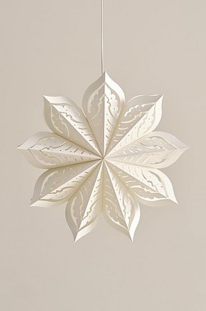 Jotex - ERIS gwiazda bożonarodzeniowa ø 62 cm Off-White - Kup Gwiazdy bożonarodzeniowe firmy Jotex