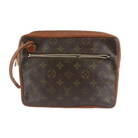 Louis Vuitton Vintage, Pre-owned Canvas louis-vuitton-bags Bruin, Dames, Maat:ONE Size
