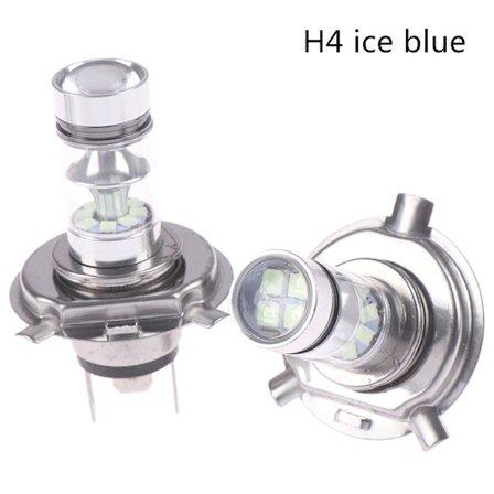 2x Bil H4/H7 9003 HB2 8000K Hi/Lo Beam 20 LED-tågelys Kørsel