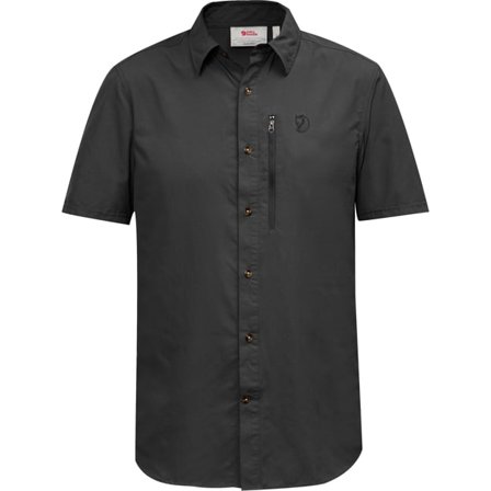 Fjällräven Men's Abisko Hike Shirt in Dark Grey | Size: 2XL