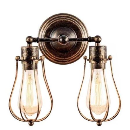 E27 Järnvägglampor Aluminium Vintage Fashion Ljus