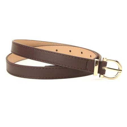 Kvinnor Bälten Pu Läder Enkel Metal Spänne Bältesklänning Jean Pant