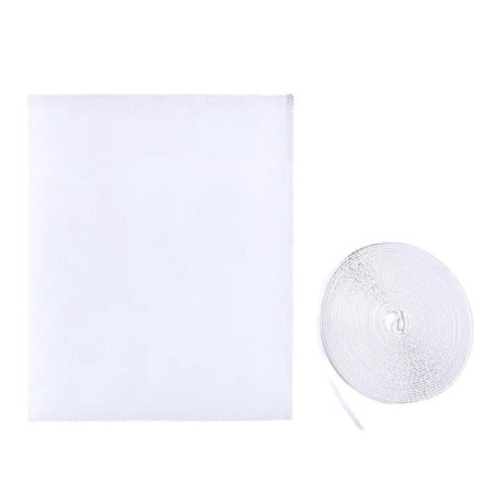 Myggnät för fönster 150 x 200 cm Anti-t Anti-myggnät i nylon