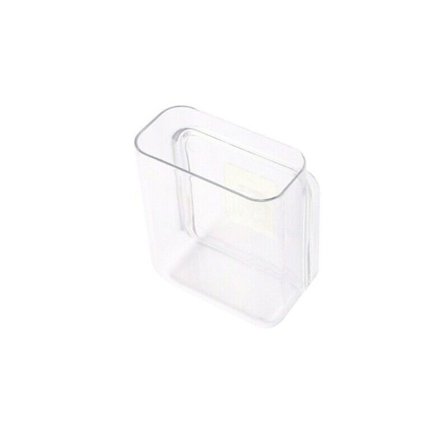 Seinälle kiinnitettävä säilytyslaatikko kirkas kaukosäätimen pidike S