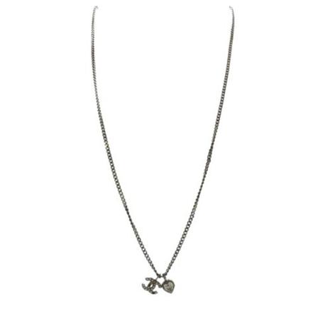 Chanel Vintage - Vintage Smycken - Grå - Dam - Storlek: One Size, Dam, Storlek: ONE SIZE