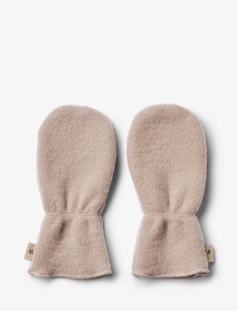Wool Fleece Miitens Jay Accessories Gloves & Mittens Mittens Pink Wheat