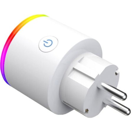 Smart stikdåse 16A WIFI (europæisk standard) Smart Plug Wifi stikdåse Tuya Smart Life APP--.pa