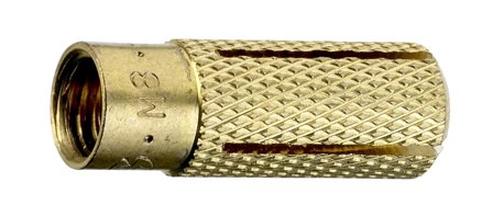 Sormat MSA Mässingsankare M8, 30 mm, 10-pack, Infästning