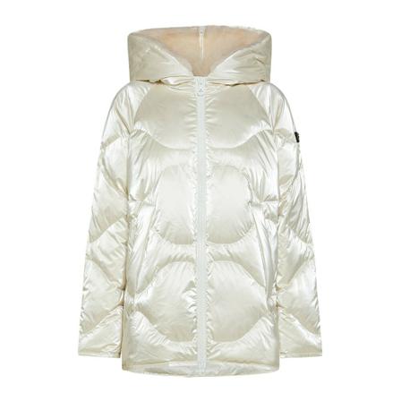 Peuterey Quilted Jakke with pearl effect Hvid, Dame