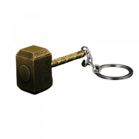 Bronse Hammer Nøkkelring Tors Hammer Nøkkelring Tor Nøkkelring