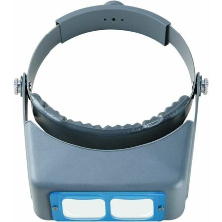 Pandebåndslup Håndfri Juveler Forstørrelsesglas Hovedmonteret Hjelm Lup Visir Optisk Glas 4 Udskiftelige Linser Til Læsning Reparation