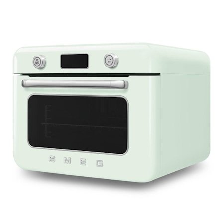 Smeg Mini fyrkombination ång 1800w vatten-grön - COF01PGEU