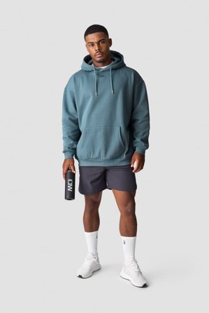 ICANIWILL - Everyday Relaxed Hoodie Men Steel Blue - Herren - ICIW