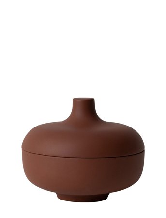 Design House Stockholm Sand Medium Bowl W Lid - Brown - ONE SIZE