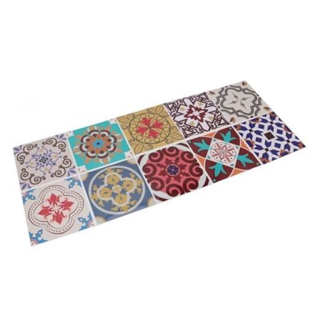 Vægfliseklistermærke 15x15 cm Fliseklistermærke 10 stk. til køkken linneddekoration VÆGDEKORATIONSOBJEKT