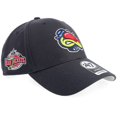 47 Brand - NHL Blå adjustable Caps - Columbus Blue Jackets NHL Sure Shot 47 Mvp Navy Adjustable @ Hatstore