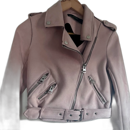 Zara mocka jacka rosa xs