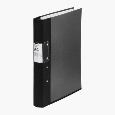 Gaffelpärm A4 svart