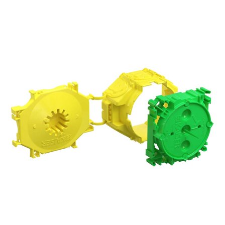 Rutab 1255-01 Apparatboks for formstøpning, dybde 59 mm, Installasjonsmaterial