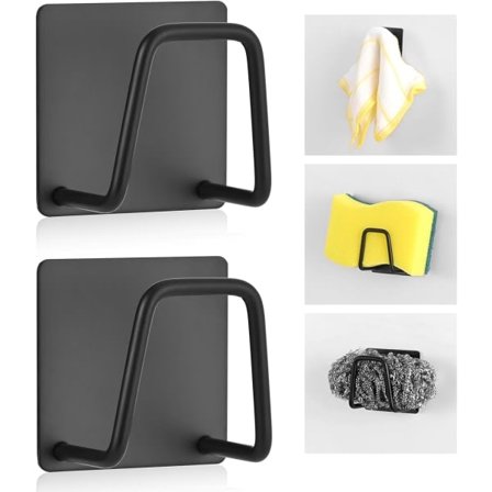 SUS304 Rostfritt Stål Skrubbkrok Diskbänkställ Tillbehör Förvaringsställ För Skrubbning Dishcloth Diskmaskin Stål