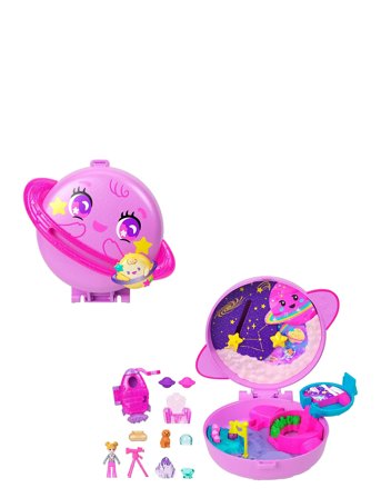Polly Pocket Polly Pocket Planet Polly Compact - Pink - ONE SIZE