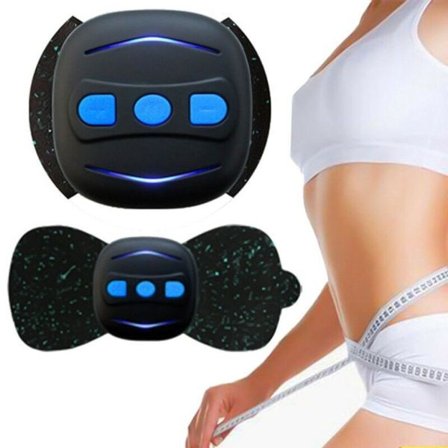 IC Mini nackmassage, bärbar elektrisk trådlös TENS-maskin