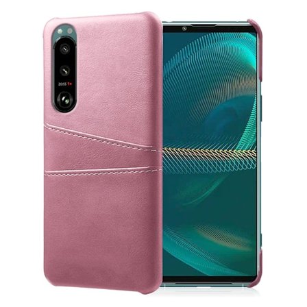 Sony Xperia 5 III skal med korthållare - Rosa