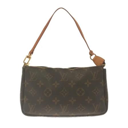 Louis Vuitton Vintage Pre-owned Canvas handbags brun, Dam Vintage Väskor, Dam, Storlek: ONE SIZE