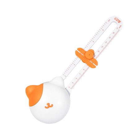 Papperscirkelskivare med justerbar skjutreglage, 2-6,3 tum