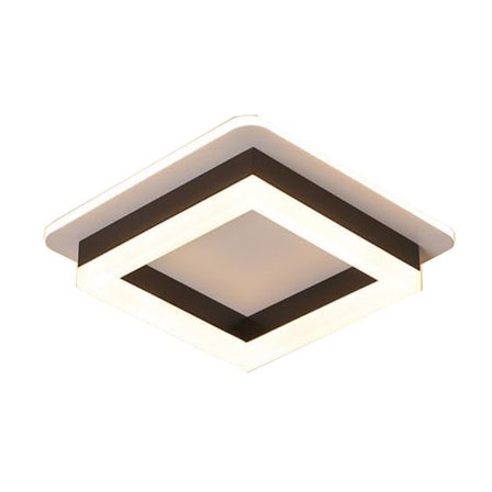 Pinta-asennettava kattovalaisin, korkea kirkkaus, ei häikäisevä, moderni LED-kattovalaisin, yksinkertainen neliön muotoilu, korkean lämpötilan 