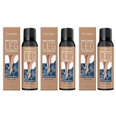 Omedelbar Ben Perfektionerande Ben Makeup Spray, Mist-Finish Ben Makeup, Vattentät och Överföringssäker Täckning för Åderbråck och Ärr