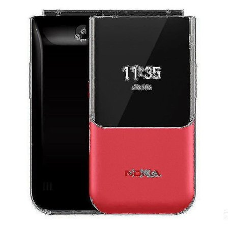 2720 Klaptelefon med dobbelt skærm, dobbelt SIM-kort og dobbelt standby-funktion, ældrevenlig maskine