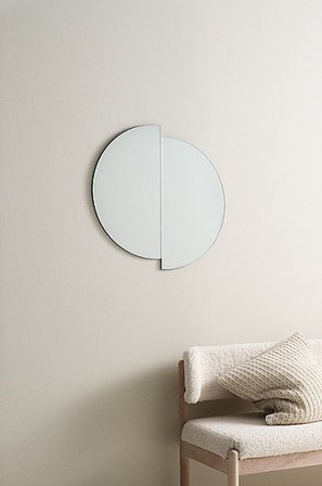 Jotex - Spegel ø 60 Cm Glas DIVIDE - Köp Badrumsspeglar hos Jotex