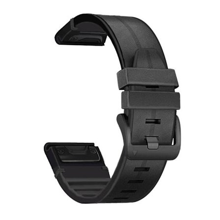 TPU klockarmband för Garmin Fenix 7X/6X/5X 26mm