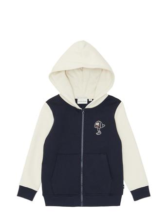 Colorblock Hoodie Sweat Jacket Tom Tailor Patterned