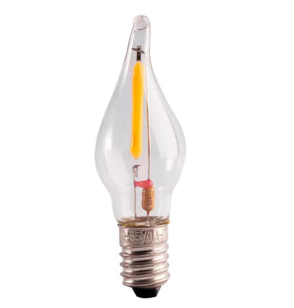 ThorgeOn LED Bulb Clear Candle 0.2W E10