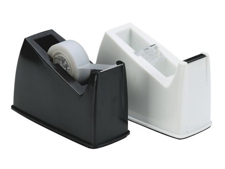 Tejphållare plast gummibas metallkniv 33m svart - Lyreco - Kontorsmaterial - Tejp lim och häftmassa - Tejphållare