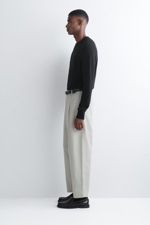 COS Spodnie 7/8 Z Prostymi Nogawkami in Szary