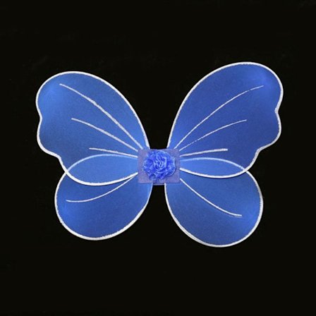 Fairy Pue Butterfly Wings SININEN