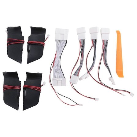 LED-innerdörrhandtagsbelysning för stämningsbelysning i bilen, dekorativ billampa för 2019-2020